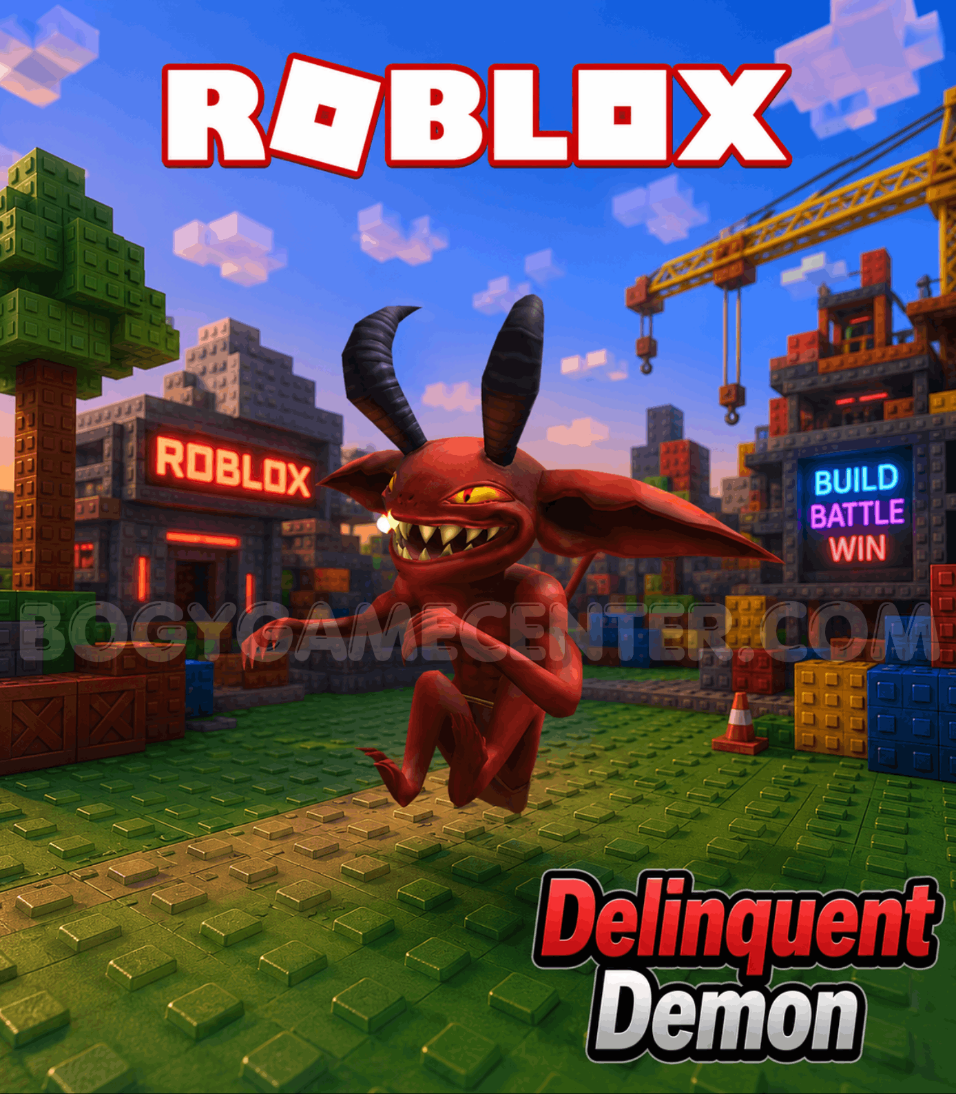 Roblox – Delinquent Demon (Back) (Effect) (Very Good Rated) (Prime Gaming) | Bogy Game Center